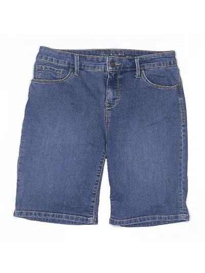 Pre-owned Gloria Vanderbilt Denim Shorts In Blue
