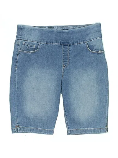 Pre-owned Gloria Vanderbilt Denim Shorts In Blue