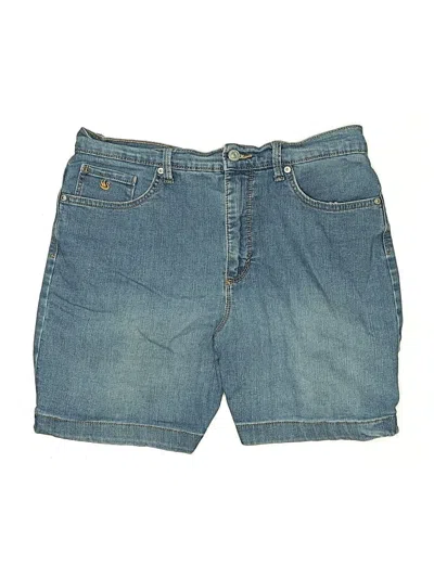 Pre-owned Gloria Vanderbilt Denim Shorts In Blue