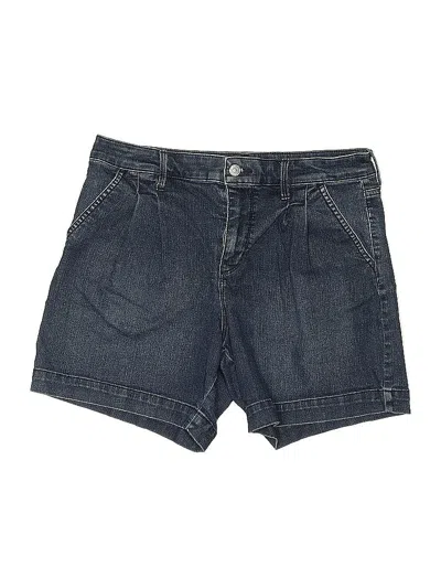 Pre-owned Gloria Vanderbilt Denim Shorts In Blue