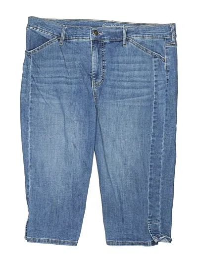 Pre-owned Gloria Vanderbilt Denim Shorts In Blue