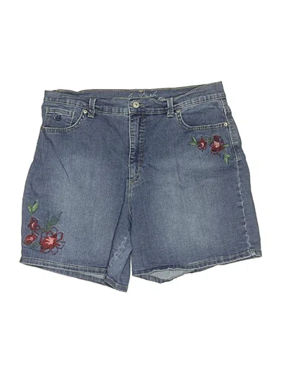 Pre-owned Gloria Vanderbilt Denim Shorts In Blue
