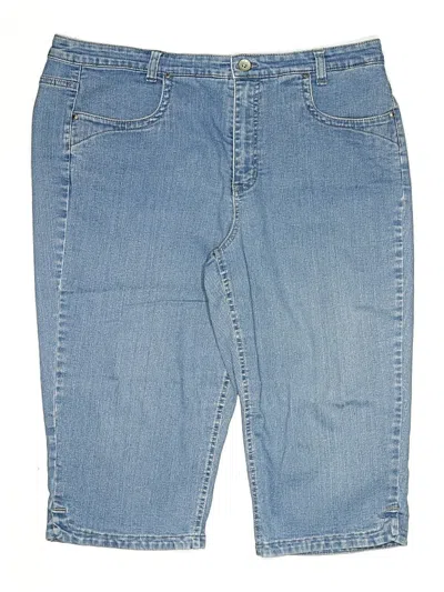 Pre-owned Gloria Vanderbilt Denim Shorts In Blue