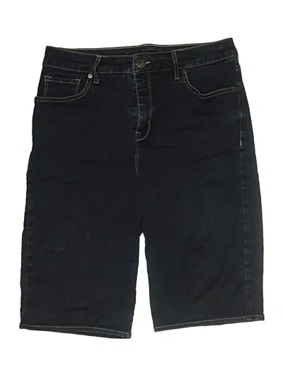 Pre-owned Gloria Vanderbilt Denim Shorts In Blue