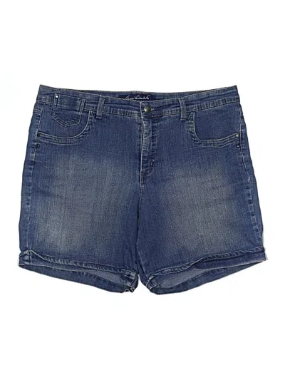 Pre-owned Gloria Vanderbilt Denim Shorts In Blue