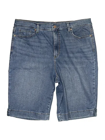 Pre-owned Gloria Vanderbilt Denim Shorts In Blue