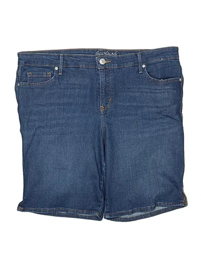 Pre-owned Gloria Vanderbilt Denim Shorts In Blue