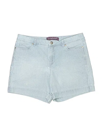 Pre-owned Gloria Vanderbilt Denim Shorts In Blue