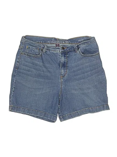 Pre-owned Gloria Vanderbilt Denim Shorts In Blue