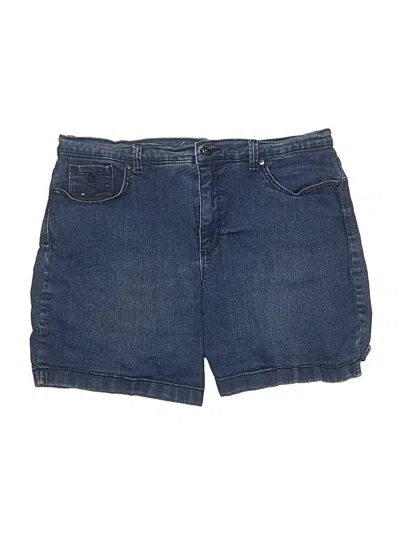 Pre-owned Gloria Vanderbilt Denim Shorts In Blue