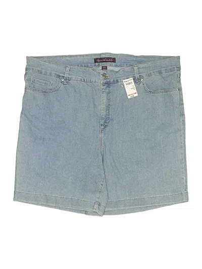 Pre-owned Gloria Vanderbilt Denim Shorts In Blue