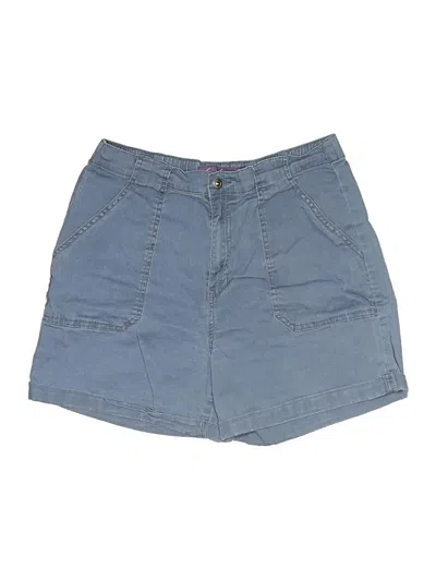 Pre-owned Gloria Vanderbilt Denim Shorts In Blue