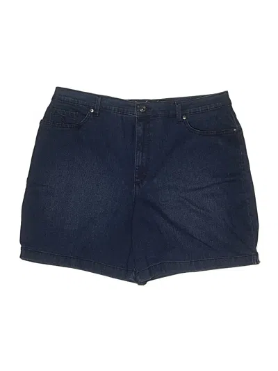 Pre-owned Gloria Vanderbilt Denim Shorts In Blue