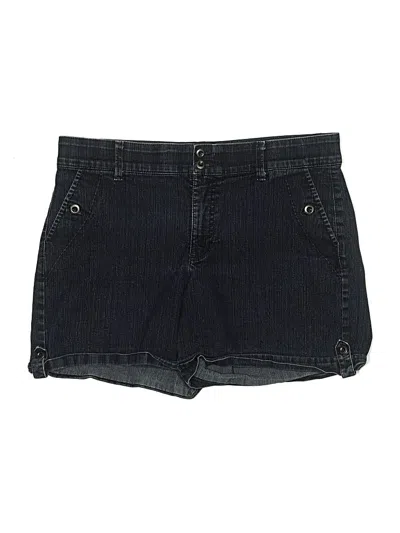 Pre-owned Gloria Vanderbilt Denim Shorts In Blue