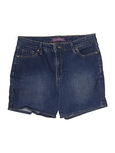 Pre-owned Gloria Vanderbilt Denim Shorts In Blue