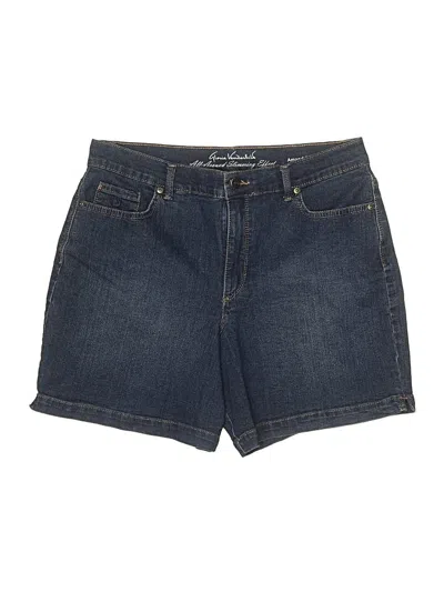 Pre-owned Gloria Vanderbilt Denim Shorts In Blue