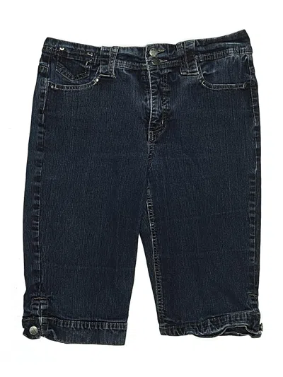 Pre-owned Gloria Vanderbilt Denim Shorts In Blue
