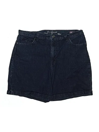 Pre-owned Gloria Vanderbilt Denim Shorts In Blue