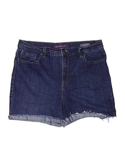 Pre-owned Gloria Vanderbilt Denim Shorts In Blue