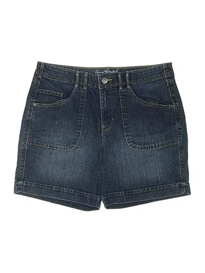 Pre-owned Gloria Vanderbilt Denim Shorts In Blue