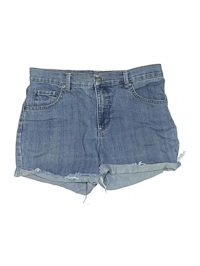 Pre-owned Gloria Vanderbilt Denim Shorts In Blue