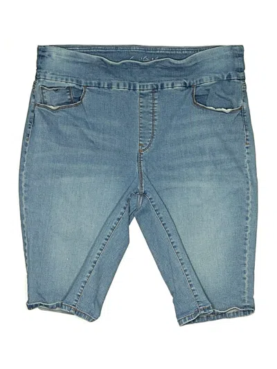 Pre-owned Gloria Vanderbilt Denim Shorts In Blue