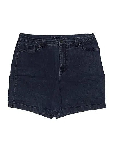 Pre-owned Gloria Vanderbilt Denim Shorts In Blue