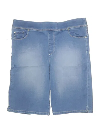 Pre-owned Gloria Vanderbilt Denim Shorts In Blue