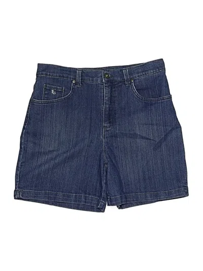 Pre-owned Gloria Vanderbilt Denim Shorts In Blue