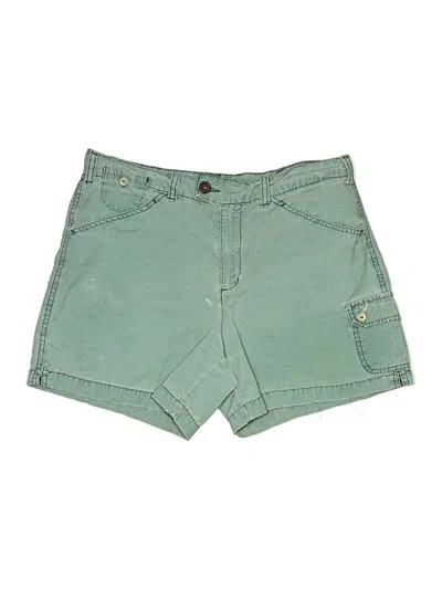 Pre-owned Gloria Vanderbilt Denim Shorts In Green
