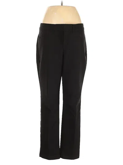 Pre-owned Gloria Vanderbilt Dress Pants In Black