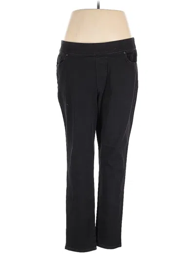 Pre-owned Gloria Vanderbilt Dress Pants In Black