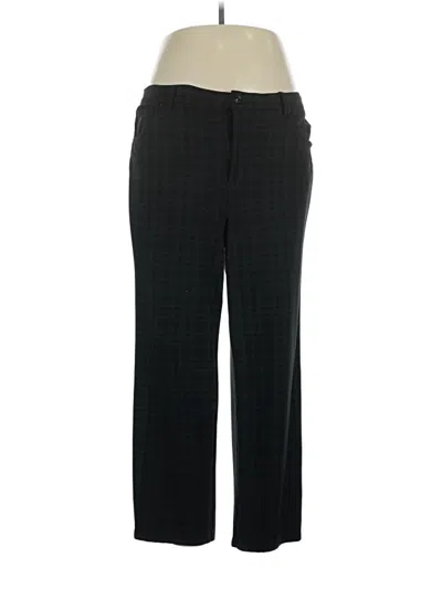 Pre-owned Gloria Vanderbilt Dress Pants In Black