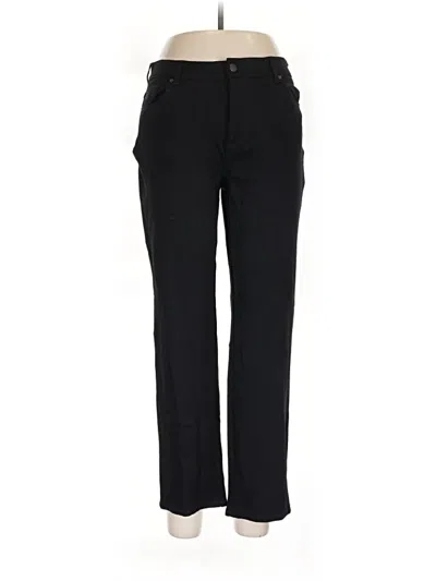 Pre-owned Gloria Vanderbilt Dress Pants In Black