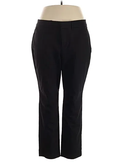 Pre-owned Gloria Vanderbilt Dress Pants In Black