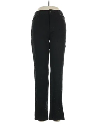 Pre-owned Gloria Vanderbilt Dress Pants In Black