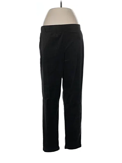 Pre-owned Gloria Vanderbilt Dress Pants In Black