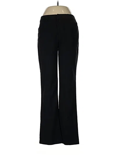 Pre-owned Gloria Vanderbilt Dress Pants In Black