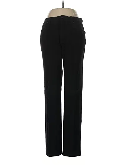 Pre-owned Gloria Vanderbilt Dress Pants In Black