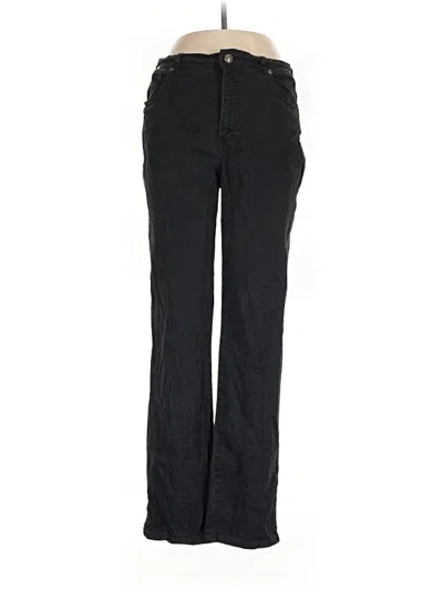 Pre-owned Gloria Vanderbilt Dress Pants In Black