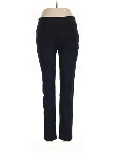 Pre-owned Gloria Vanderbilt Dress Pants In Black