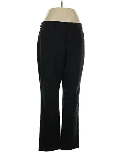 Pre-owned Gloria Vanderbilt Dress Pants In Black