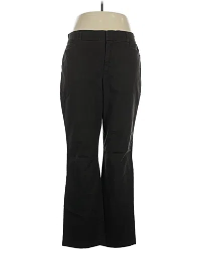 Pre-owned Gloria Vanderbilt Dress Pants In Black