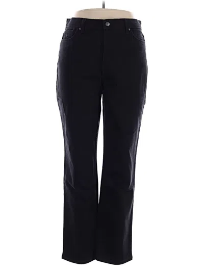 Pre-owned Gloria Vanderbilt Dress Pants In Black