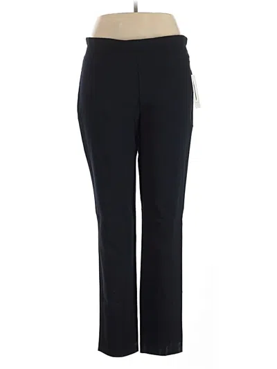 Pre-owned Gloria Vanderbilt Dress Pants In Black