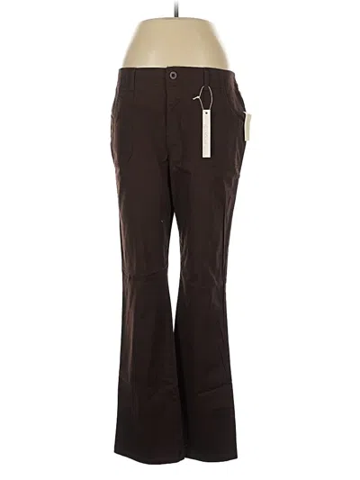 Pre-owned Gloria Vanderbilt Dress Pants In Brown