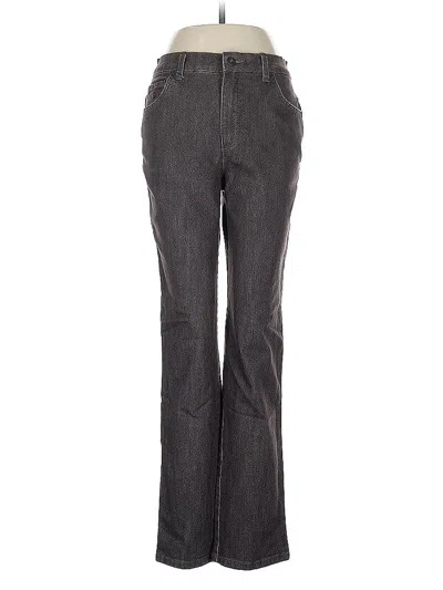 Pre-owned Gloria Vanderbilt Dress Pants In Gray