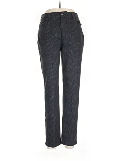 Pre-owned Gloria Vanderbilt Dress Pants In Gray