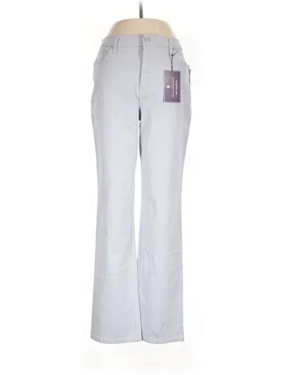 Pre-owned Gloria Vanderbilt Dress Pants In Gray