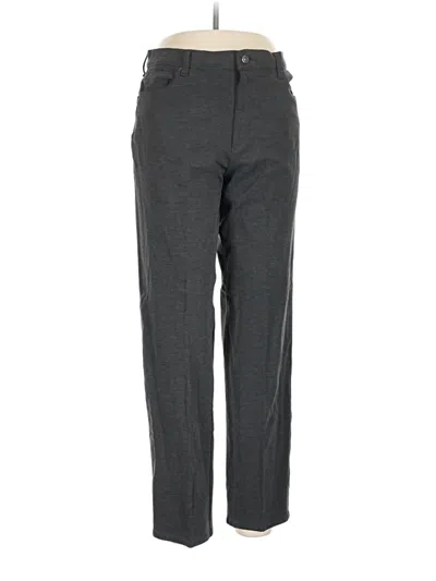 Pre-owned Gloria Vanderbilt Dress Pants In Gray